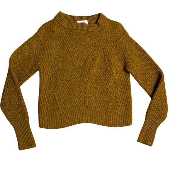 Aritzia Wilfred Serment 100% Merino Wool Cropped Sweater Size XS - Picture 4 of 11